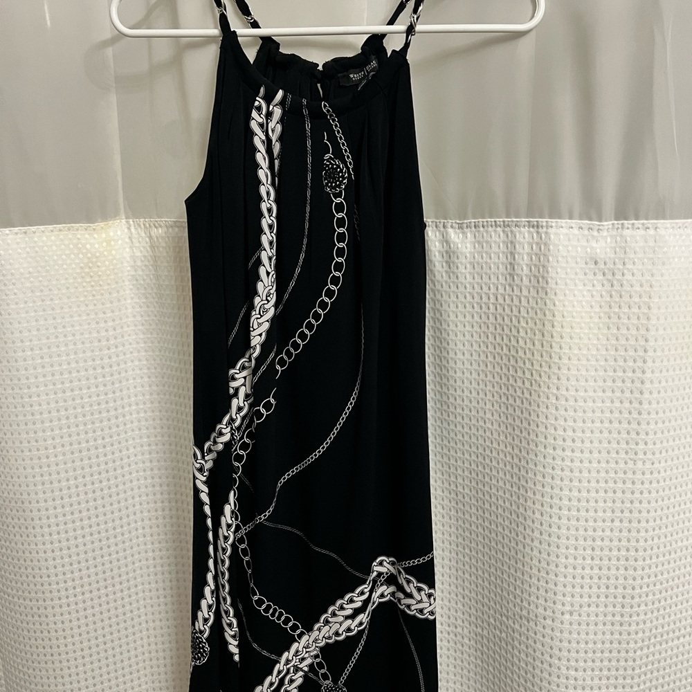 White House Black Market Elegant Black Dress
